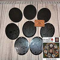 Набір дерев'яних заготовок (8 шт) під вишивку схем The Prairie Schooler "Folk Eggs"