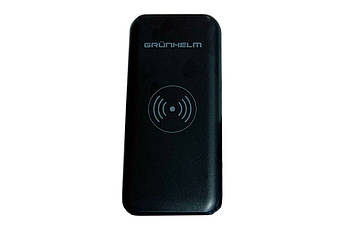 Павербанк Grunhelm GP-45AB-WQC 10000 mAh з бездротовою швидкою зарядкою 22.5 Вт