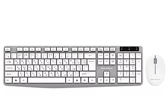 Комплект клавіатура і миша Grunhelm KBM-4600WL бездротовий з USB ресивером