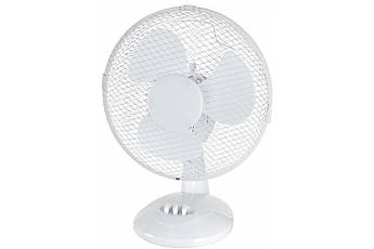 Настільний вентилятор Grunhelm GFT-2011 230 мм білий 35 Вт 3 швидкості