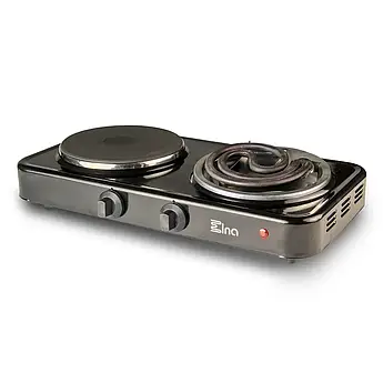 Комбінована електроплита Елна 101А 2.5 кВт з механічним керуванням і зручною панеллю