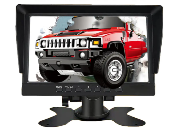 Автомобільний AHD дисплей 1024×800 / 7" для вантажівок та спецтехніки