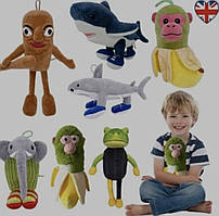 Tung Tung Sahur Plush Toy Italian Brainrot Wooden Stick Plush Tralalero Traala м'які іграшки Тралалеро