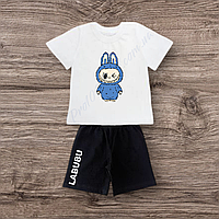 Комплект дитячий футболка і шорти Labubu Лабубу