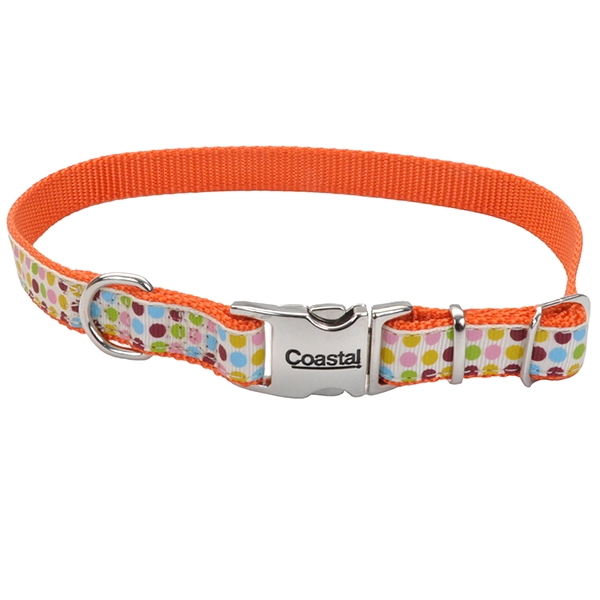Coastal Pet Attire Ribbon КОСТАЛ РІБОН нашийник для собак, 1.6х30 см Крапка