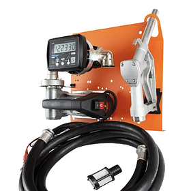 Міні заправка для дизельного палива 12В/24В, 45/65 л/хв з електронним лічильником