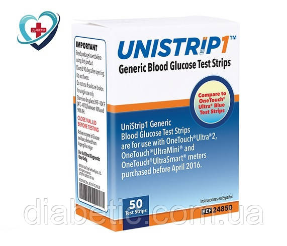 Тест - смужки  UniStrip1 (Аналог Ультра) - 50 шт.