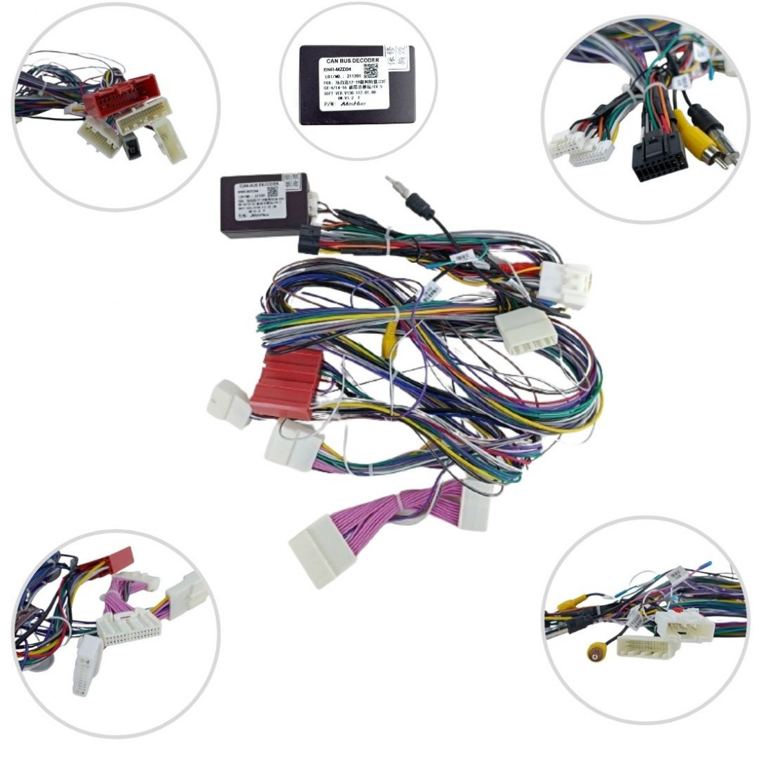 Універсальний CANbus-адаптер для під'єднання Android-магнітол в автомобілі Mazda (Mazda 2/3/CX-3/CX-5/Atenza)