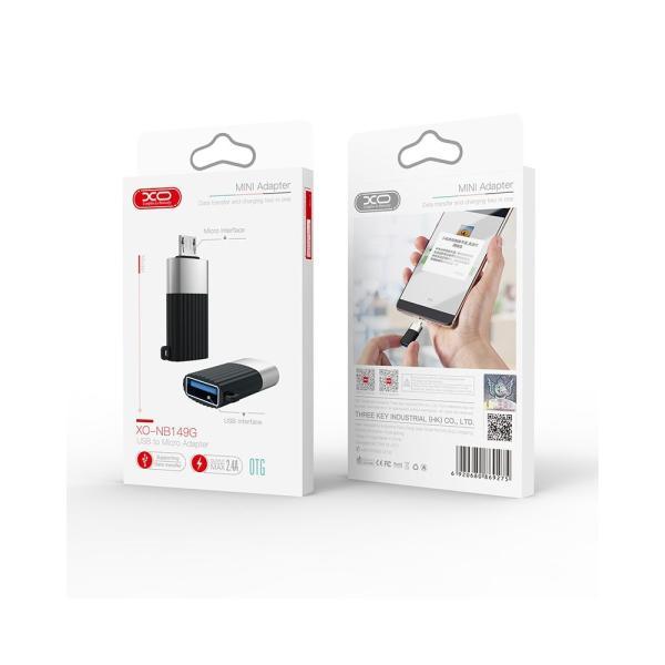 Перехідник XO NB149-G USB2.0 TO MICRO connector