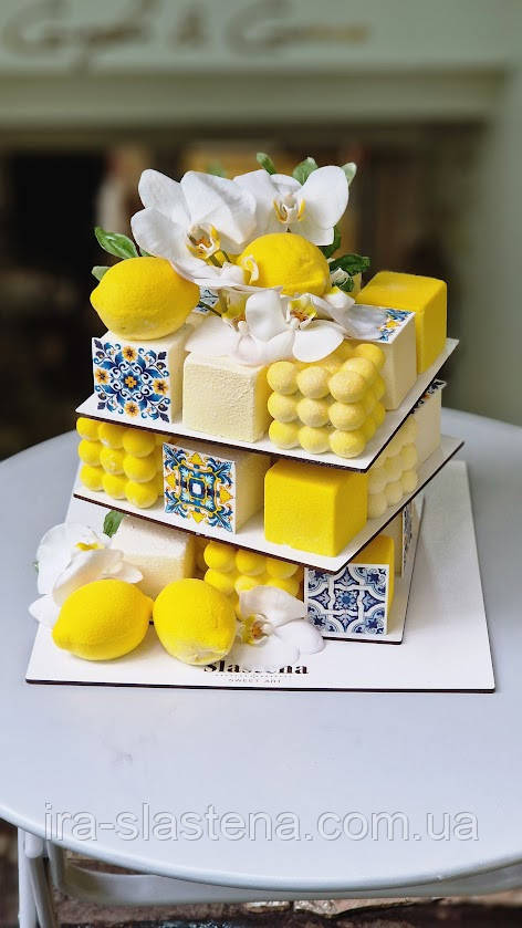 Мусовий торт Київ (кремовий без мастики), фото 1