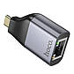 Переходник Hoco UA35 Type-C to RJ45 10/100Mbps, фото 6