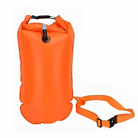 Буй для плавання з водонепроникним відсіком orange