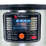 Мультиварка скороварка Hoffmans HM-721 з дисплеєм на 14 програм електрична 14л для дому 2400 Вт, фото 3