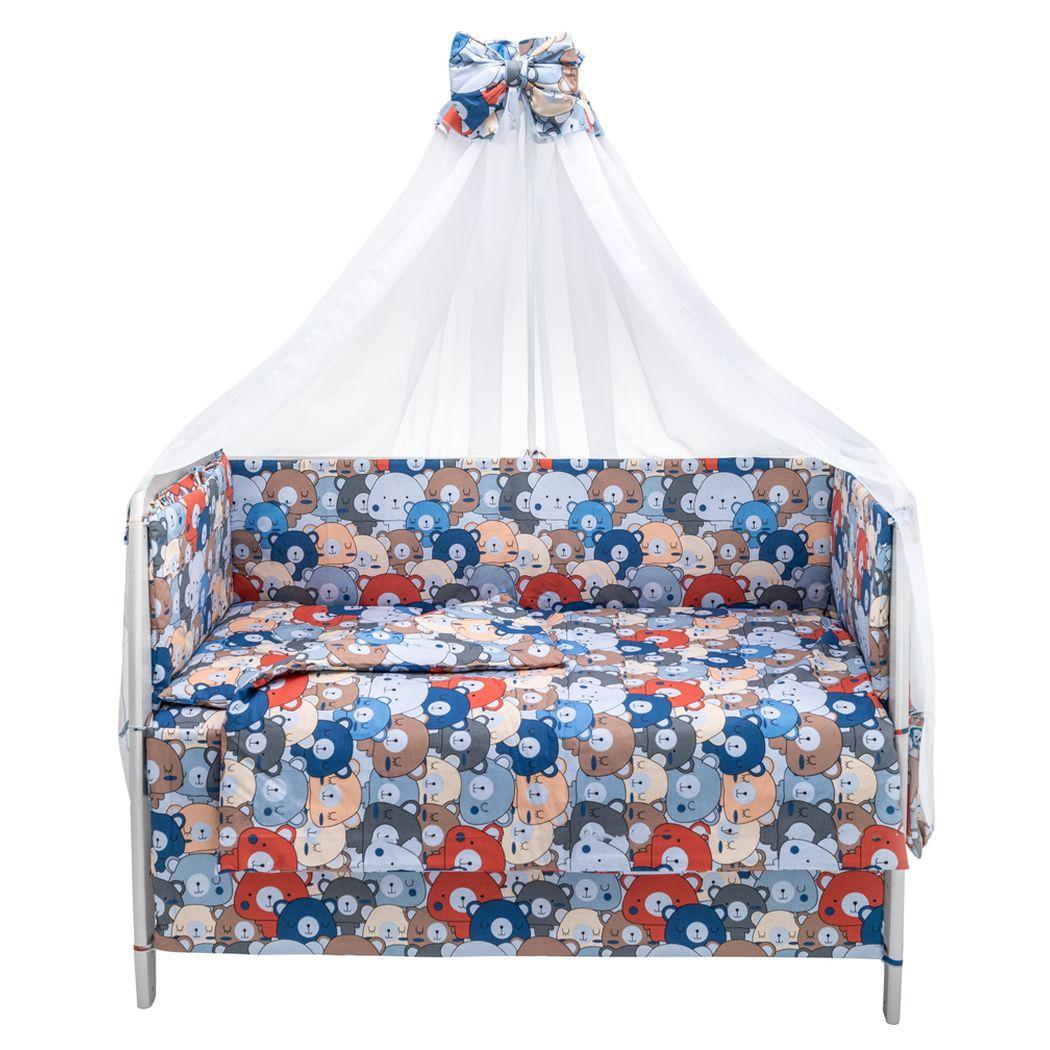 Детская постель Babyroom Gold RG-08 разноцветные мишки