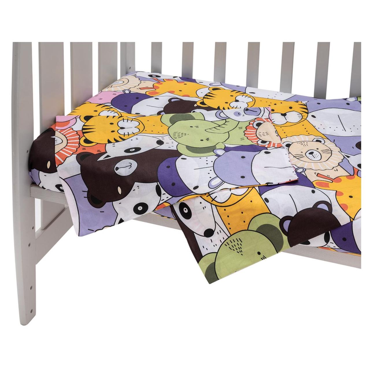 Змінний комплект Babyroom Gold RG-08 білий (великі звірята), фото 1