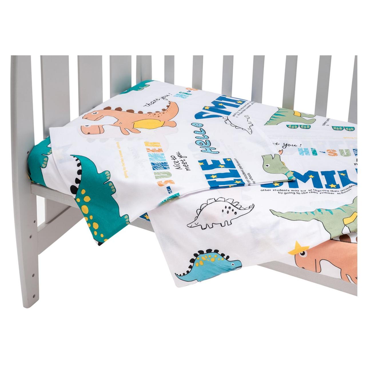Сменный комплект Babyroom Gold RG-08 белый (динозаврики)