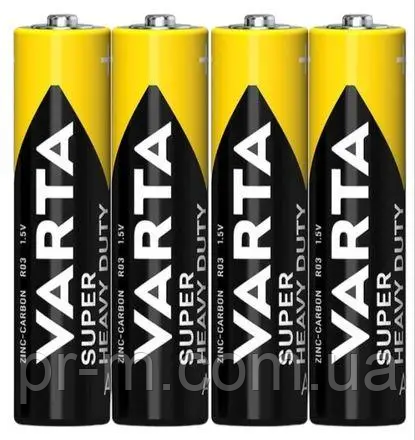 Батарейка VARTA SUPERLIFE ААА, мініпальчик (техпак) 48шт/уп