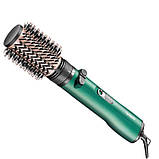 Фен-щітка для волосся VGR V-498 2 рівні обдування 2 рівні температур 1200W (2 насадки), фото 4