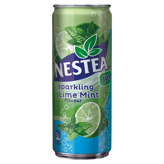Nestea Газований напій на основі чаю зі смаком «лайм і м’ята» 330ml