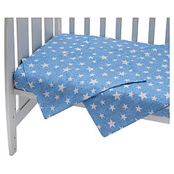 Змінний комплект Babyroom Gold RG-08 синій (білі зірочки)
