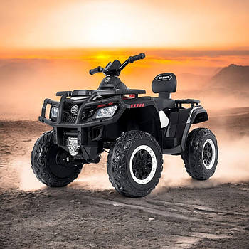 Дитячий квадроцикл M 4868 EL-1 (24V), шкіряне сидіння