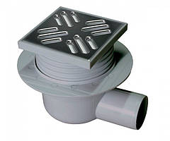 Трап решітка неірж. сталь 106*106 гір. d50