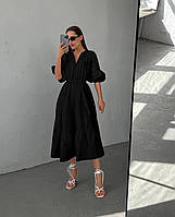 Довге плаття жіноче з пишною спідницею ліг 42-44 46-48