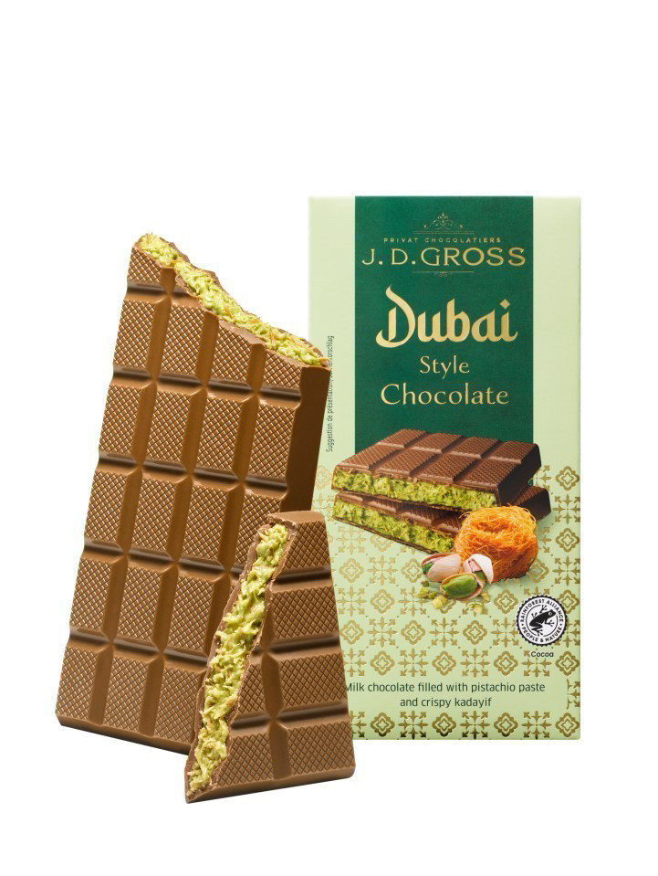 J.D.Gross Дубайський шоколад 122g