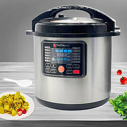 Мультиварка скороварка 14л з дисплеєм на 14 програм Hoffmans HM-721 електрична для дому 2400 Вт
