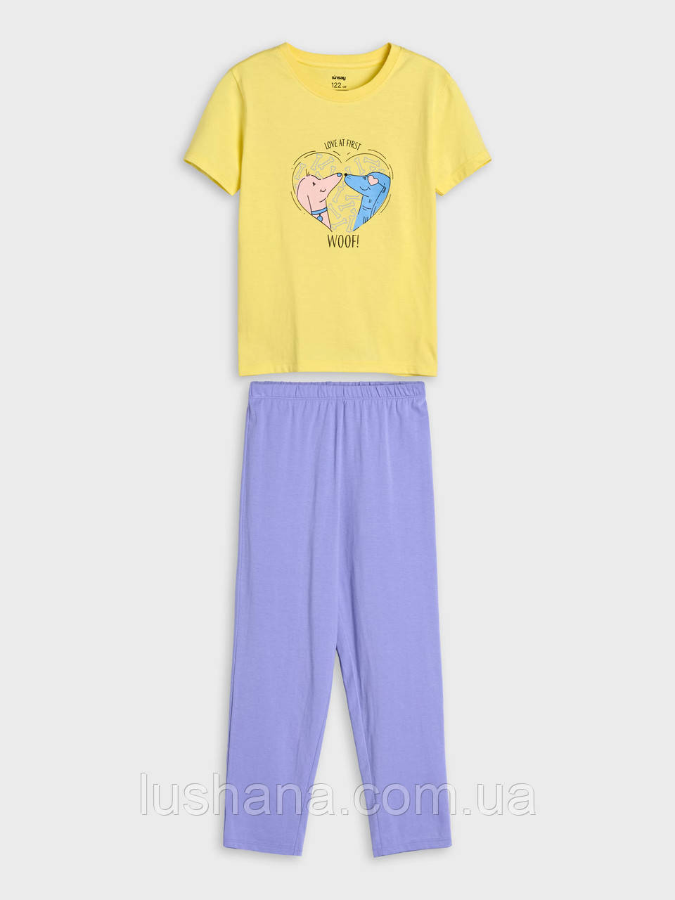 Дитяча трикотажна піжама Sinsay на дівчинку р.128, фото 1