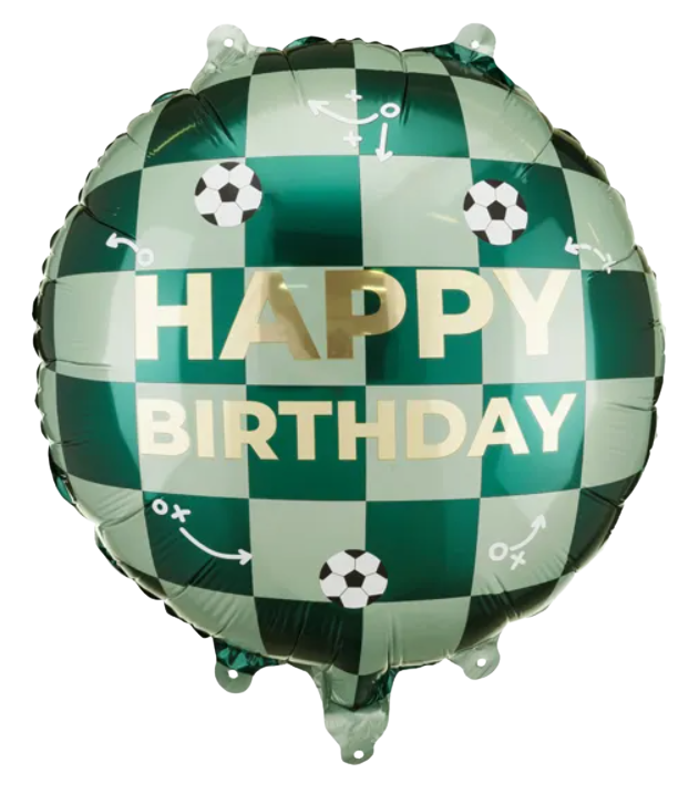 ПД027 PARTY DECO-ПД Коло 18" Happy Birthday - футбольні м'ячі (УП)