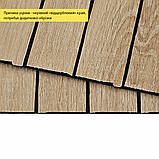 УЦІНКА. Покриття вінілове самоклеюче 3D рейки світлий мигдаль 600*600*2,8мм (D) SW-00002964, фото 3