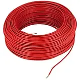 ПВ-3 1×6 мм² – монтажний провід, мідний, гнучкий, червоний, фото 3