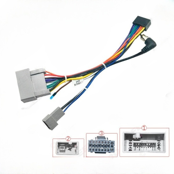 Перехідник 16 pin (без CAN) для підключення Android - магнітоли до Honda Fit/City/Greiz