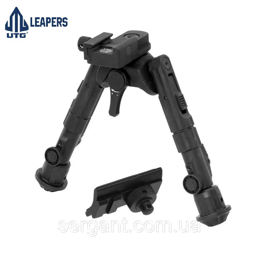 Сошки Leapers UTG Recon 360 TL BIPOD 5.5"-7" (14-18см.) Picatinny, фото 1