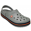 Сабо Crocs Crocband 40-41 р 25.8-26.7 см Сірі 11016-01U-M8/W10 Light Grey / Navy, фото 3