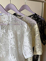 Жіноча футболка з мережива, фото 8