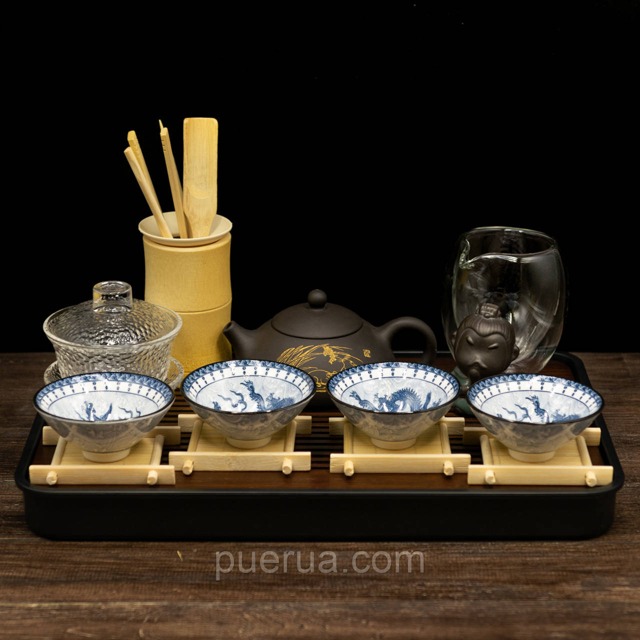 Набір посуду для чайної церемонії "Гао Янь" на 4 персони, фото 1