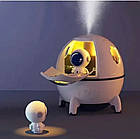 Зволожувач повітря Астронавт із ракетою 220 мл портативний нічник з підсвіткою Humdfier With Astronaut, фото 2