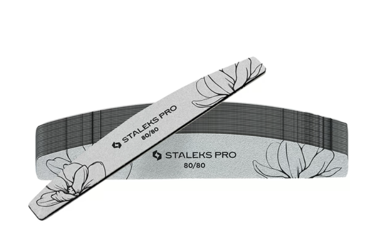 Пилка півмісяць мінеральна EXPERT 40 80/80 грит STALEKS PRO 16,2 см