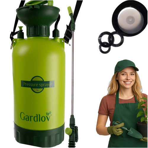 Обприскувач ручний високого тиску 5 л Gardlov 25581