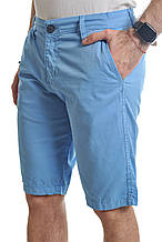 Шорти котон чоловічі Blackzi 25-2092 блакитні