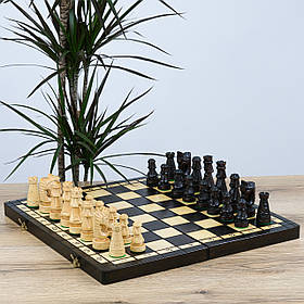 Колекційні шахи, натуральне дерево "Гевонт" 50*50 | Подарунок другові шахісту