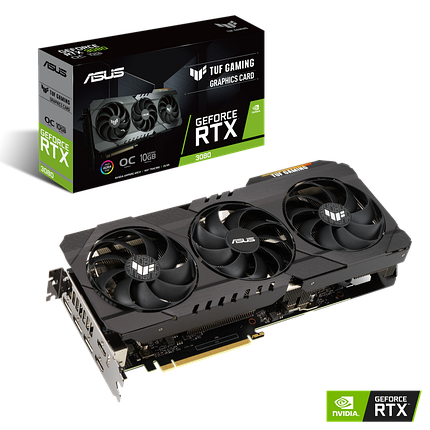 Відеокарта GeForce RTX 3080 10GB Asus TUF Gaming OC V2 (TUF-RTX3080-O10G-V2-GAMING) Б/В, фото 1