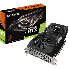 Відеокарта GeForce RTX 2060 12GB Gigabyte D6 (GV-N2060D6-12GD) Б/В