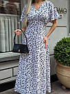 Сукня літня довга СОФТ приталена 1670, фото 5