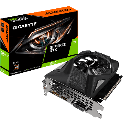 Відеокарта GeForce GTX 1650 4GB Gigabyte D6 OC (GV-N1656OC-4GD) Б/В, фото 1