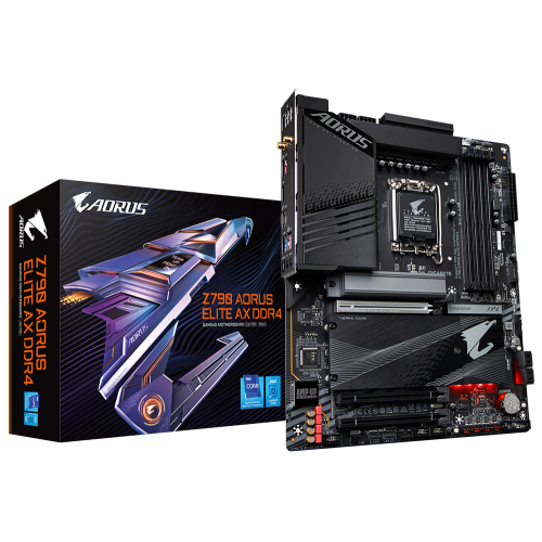 Mатеринська плата Gigabyte Z790 Aorus Elite AX DDR4 LGA 1700 (Z790 AORUS ELITE AX DDR4) Б/В