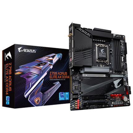 Mатеринська плата Gigabyte Z790 Aorus Elite AX DDR4 LGA 1700 (Z790 AORUS ELITE AX DDR4) Б/В, фото 1