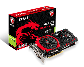 Відеокарта GeForce GTX 970 4GB MSI Gaming (GTX 970 GAMING 4G) Б/В